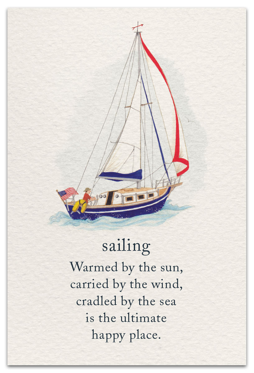 Sailing Birthday Card
