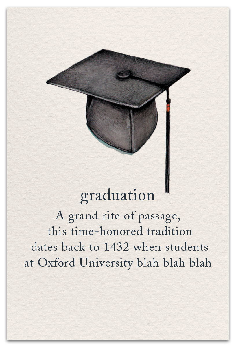 graduation card front