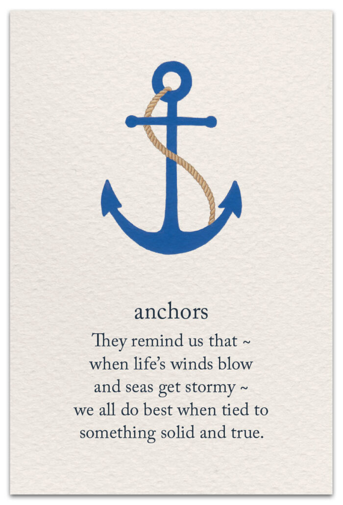 Anchors Friendship Card Front