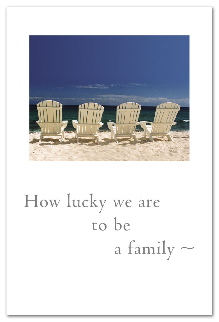 Mezcalitos Beach Family Birthday Card.