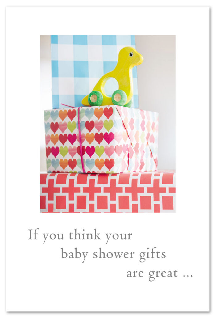 Baby shower gifts baby shower card.