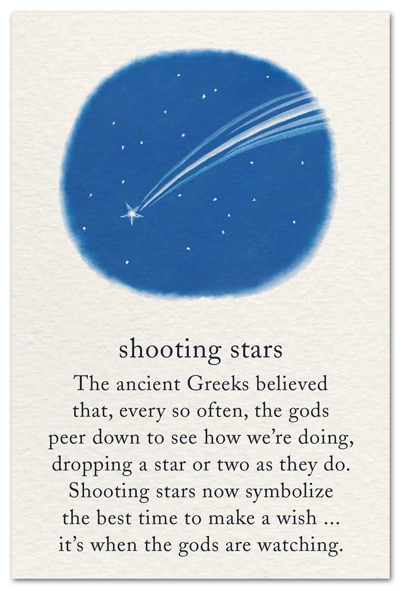 shooting stars card