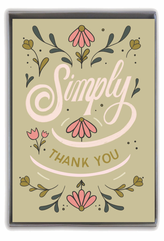 simply thank you boxed notes