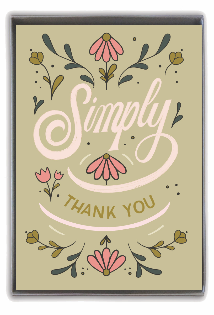 Simply Thank You Card | Thank You Card | Cardthartic.com
