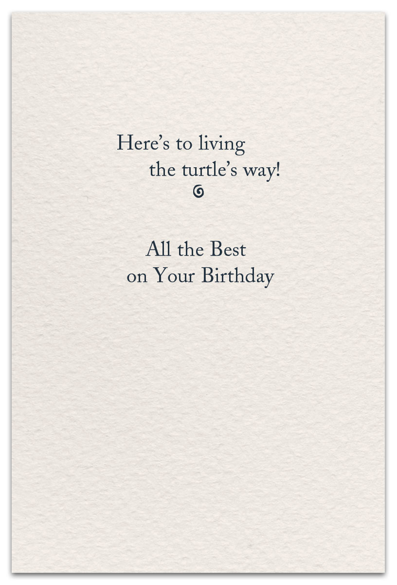 Turtle Birthday Card 1257 Turtle Birthday Card 1257