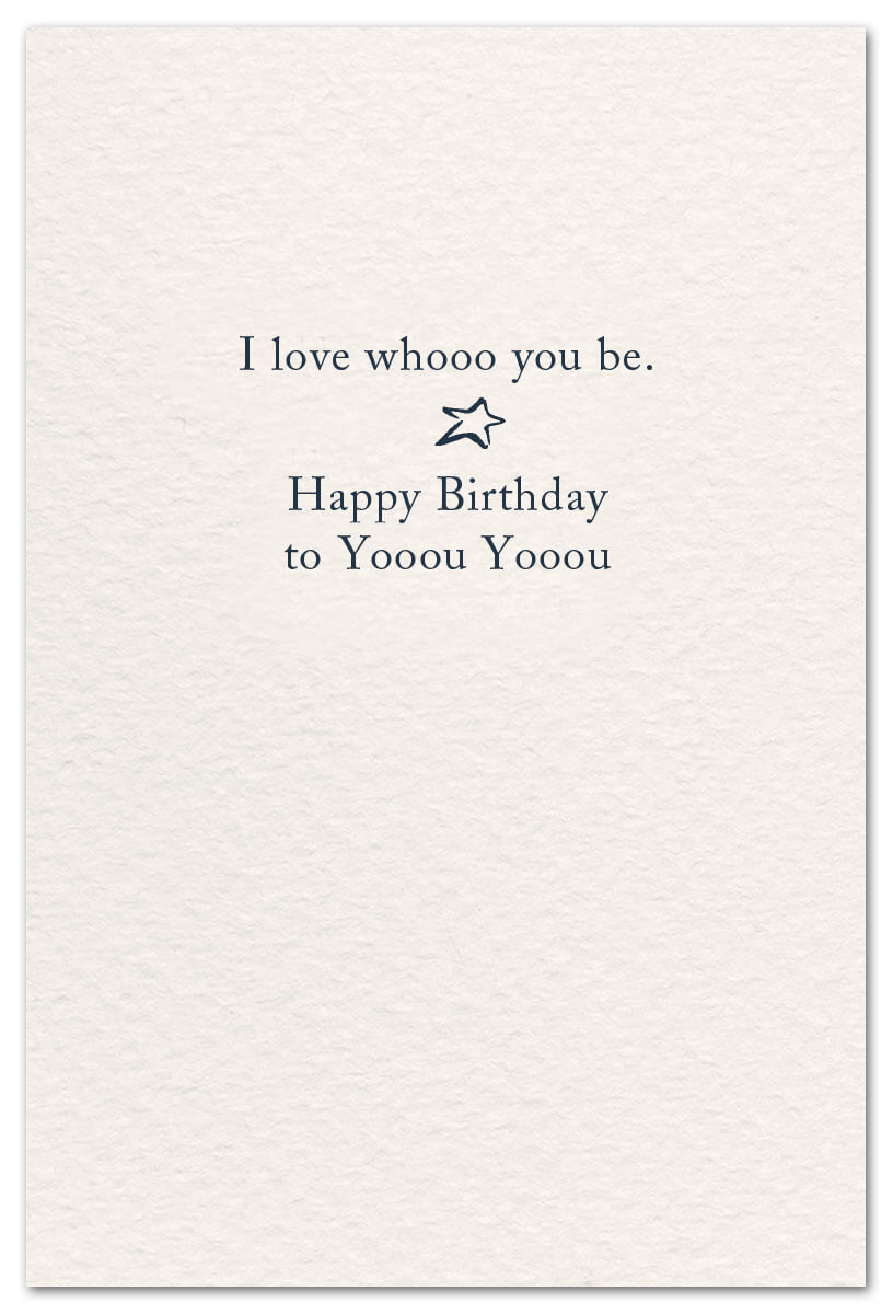 Hoot Owls Birthday Card- 1382 Hoot Owls Birthday Card- 1382