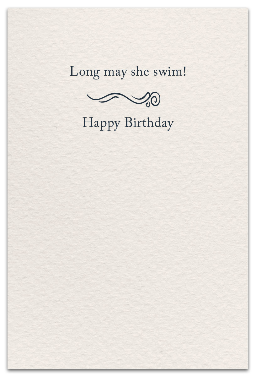 Mermaid Birthday Card- 1428