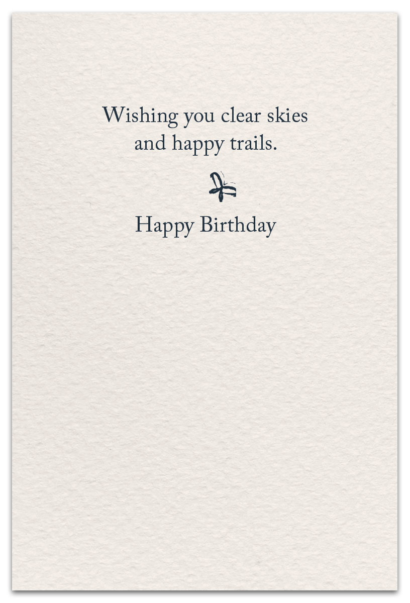 Hiking Birthday Card 1451